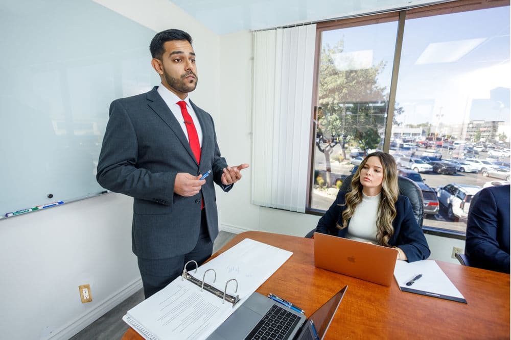 The Employment Law Assist team working on a case